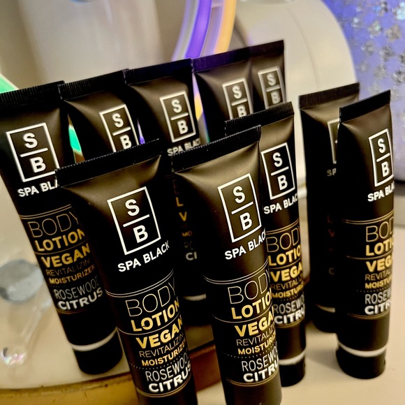 SPA BLACK BODY LOTION ROSEWOOD CITRUS 10x 1.35 tubes NEW - Picture 8 of 8